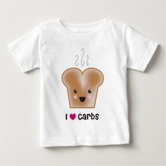 T-shirt Pour Bébé J'aime des glucides