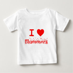 T-SHIRT POUR BÉBÉ J'AIME DES MIMES