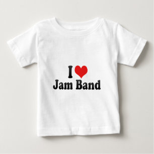 T-shirt Pour Bébé J'aime la bande de confiture