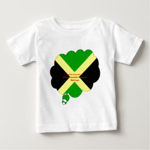 T-shirt Pour Bébé J'aime la Jamaïque. La Terre de Springs