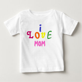 T-SHIRT POUR BÉBÉ J'AIME LA MAMAN