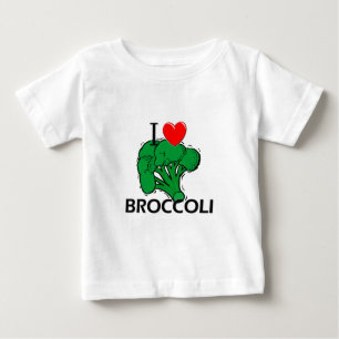 T-shirt Pour Bébé J'aime le brocoli