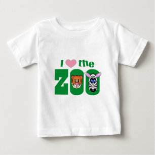T-shirt Pour Bébé J'aime le ZOO