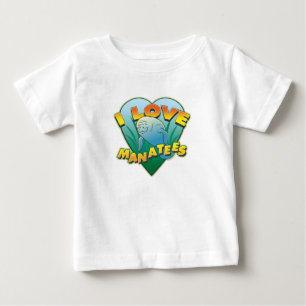 T-shirt Pour Bébé J'aime les mangas