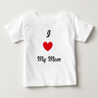 T-shirt Pour Bébé J'aime ma maman