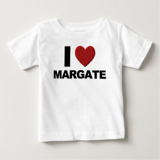 T-shirt Pour Bébé J'aime Margate