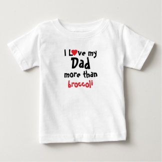 T-shirt Pour Bébé J'Aime Mon Papa Fantastique T-shirt bébé