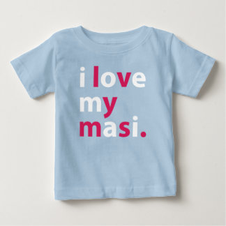 T-shirt Pour Bébé J'aime mon T-shirt de bébé de Masi