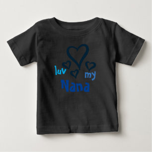 T-shirt Pour Bébé J'aime mon T-shirt de bébé de Nana