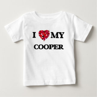 T-shirt Pour Bébé J'aime mon tonnelier