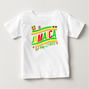 T-shirt Pour Bébé Jamaïque Me Crazy Cruise Vacances Groupe Correspo
