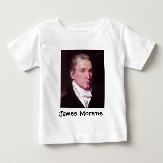 T-shirt Pour Bébé James Monroe (Devant)