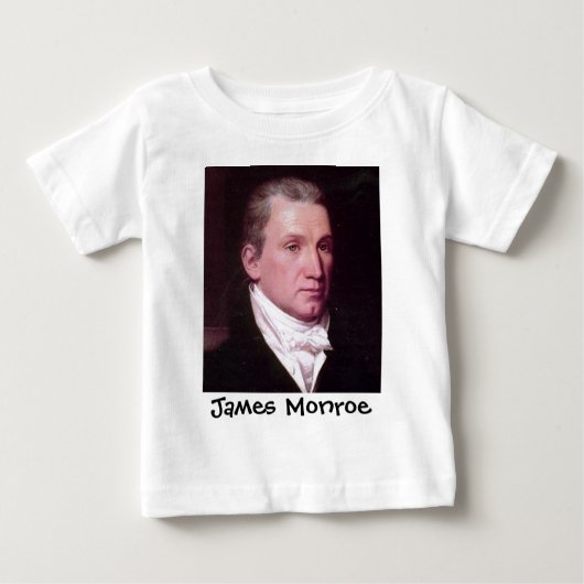 T-shirt Pour Bébé James Monroe (Devant)