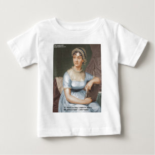 T-shirt Pour Bébé Jane Austen T'aima Moins Citation Sur Les Cadeaux
