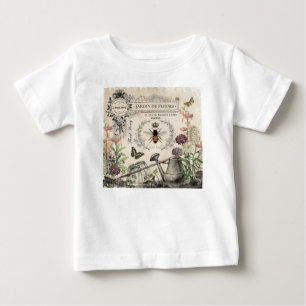 T-SHIRT POUR BÉBÉ JARDIN DES BEE FRANÇAIS
