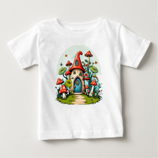 T-shirt Pour Bébé Jardin enchanté