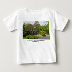 T-shirt Pour Bébé Jardin nuageux