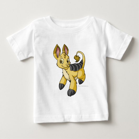 T-shirt Pour Bébé Jaune de Bori (Devant)