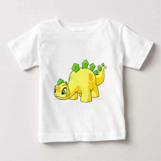 T-shirt Pour Bébé Jaune de Chomby (Devant)