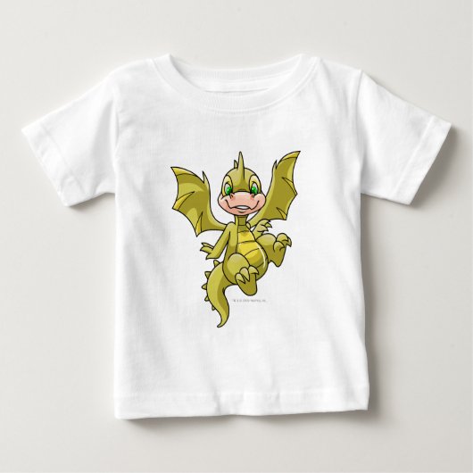 T-shirt Pour Bébé Jaune de Scorchio (Devant)