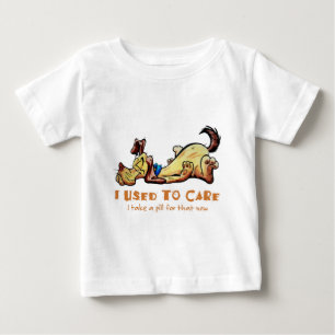 T-shirt Pour Bébé J'Avais L'Habitude De M'Occuper