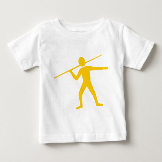 T-shirt Pour Bébé Javelin Trower - Ambre (Devant)