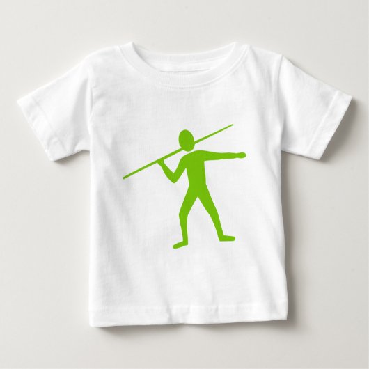 T-shirt Pour Bébé Javelin Trower - Martian Green (Devant)