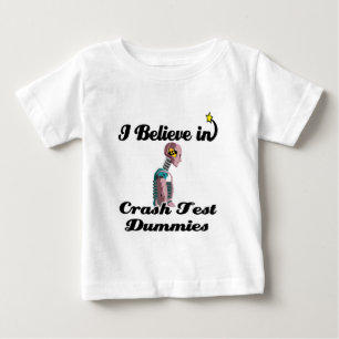 T-shirt Pour Bébé je crois aux mannequins d'essais de collision