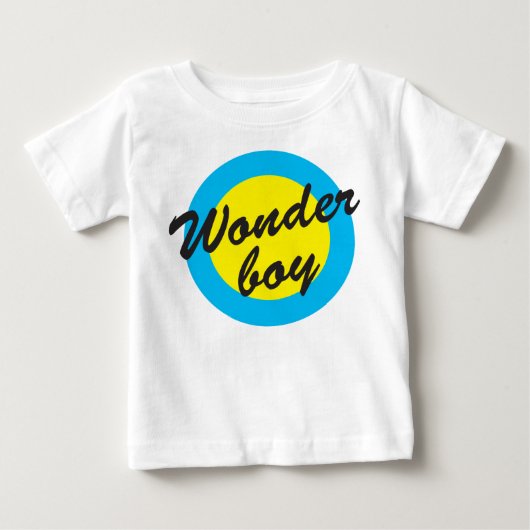 T-SHIRT POUR BÉBÉ JE ME DEMANDE GARÇON (Devant)