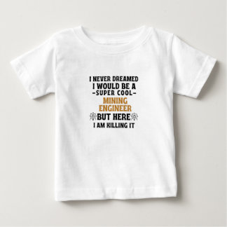 T-shirt Pour Bébé Je n'ai jamais rêvé que je serais un super cool MI