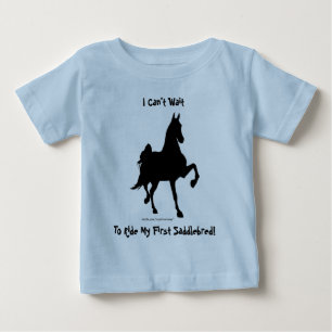 T-shirt Pour Bébé Je ne peux pas attendre de faire le tour de ma pre