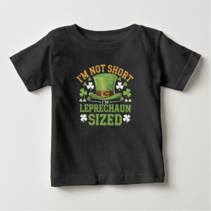 T-shirt Pour Bébé Je ne suis pas petit, je suis de la taille d'un lu