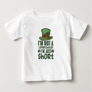T-shirt Pour Bébé Je ne suis pas un Leprechaun Je ne suis qu'un cour
