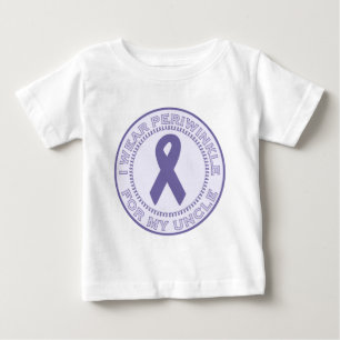 T-shirt Pour Bébé Je porte le bigorneau pour mon oncle