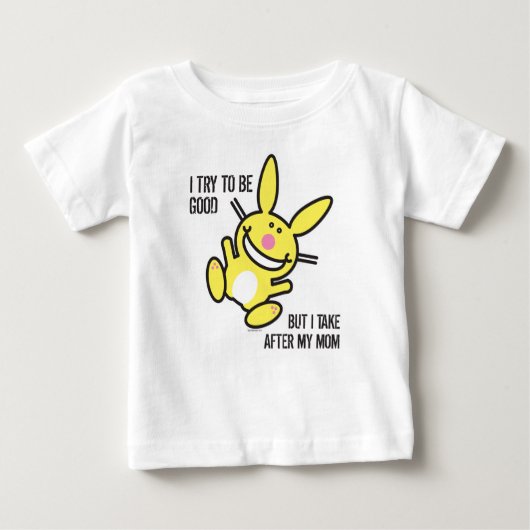 T-shirt Pour Bébé Je prends après ma maman (Devant)
