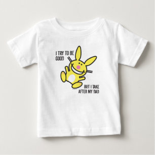 T-shirt Pour Bébé Je prends après mon papa