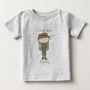 T-shirt Pour Bébé je saute des petits sommes pour la hausse