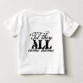 T-shirt Pour Bébé Je soutiens vendredi rouge (6-24mo) (Dos)