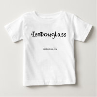 Je suis chemise de bébé de Douglass