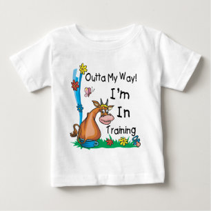 T-shirt Pour Bébé Je suis en formation