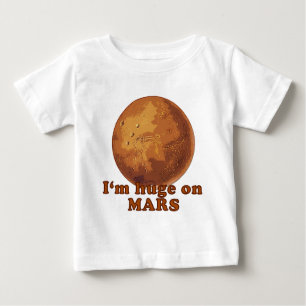T-shirt Pour Bébé Je suis énorme sur l'Humour Mars Martian