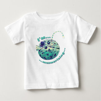 T-shirt Pour Bébé "Je suis fascinant..." Le poisson-lampe-livre réal