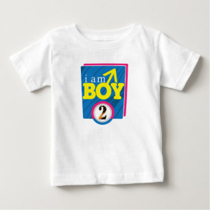 T-SHIRT POUR BÉBÉ JE SUIS GARÇON 2