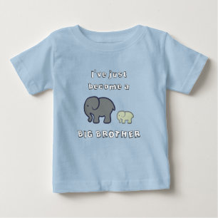 T-shirt Pour Bébé Je suis juste devenu un FRÈRE