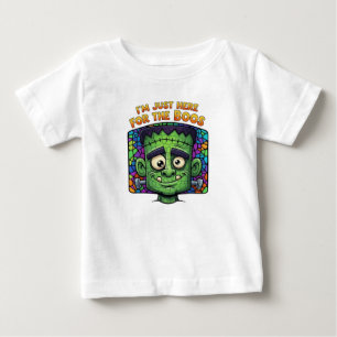 T-SHIRT POUR BÉBÉ JE SUIS JUSTE ICI POUR LES BOOS
