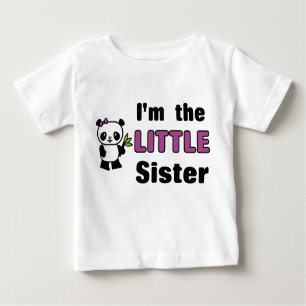 T-shirt Pour Bébé Je suis la petite soeur