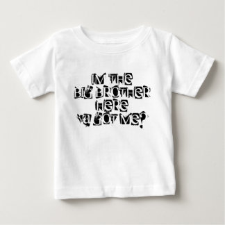 T-shirt Pour Bébé Je suis le BIG BROTHER HÉRIA m'a eu ?