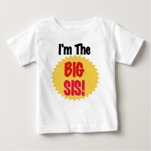T-shirt Pour Bébé Je suis le Big Sis