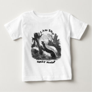 T-shirt Pour Bébé Je suis le blaireau de miel