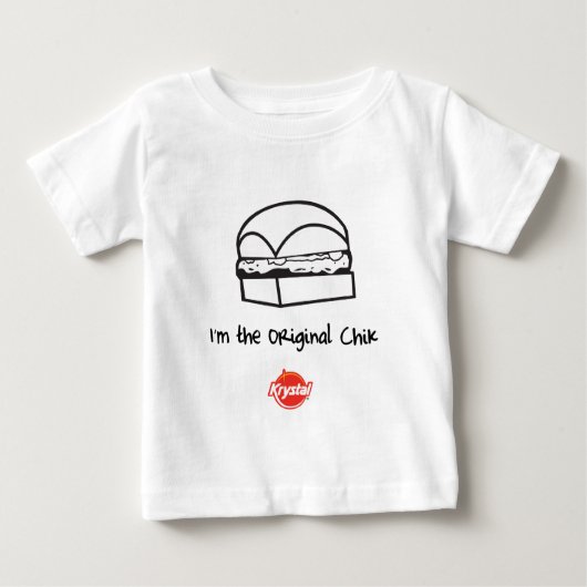 T-shirt Pour Bébé Je suis le Chik original (Devant)